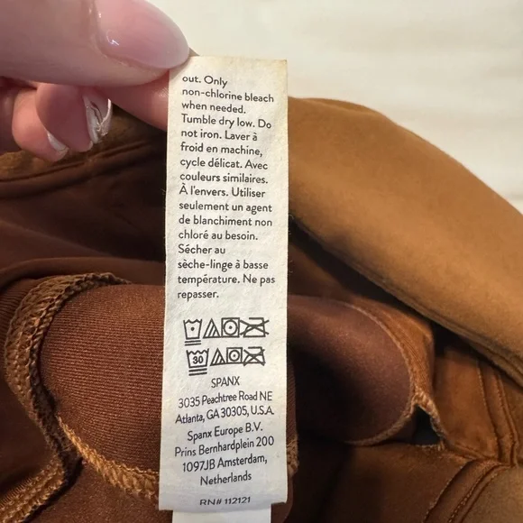 SPANX Cocoa Brown Leggings - Picture 8 of 8